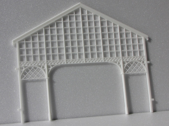 HOGG-VerFac02 - Large modular train station 3d printed 