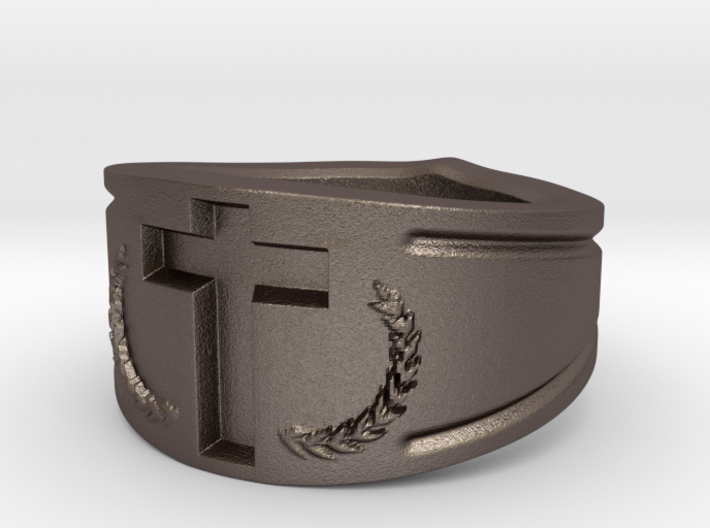 Crusader's Ring 3d printed 