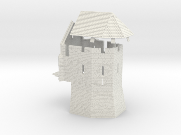 HOF061 - Castle chapel 3d printed 