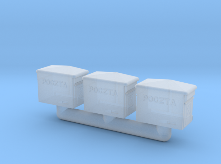 H0- Polish Rural Letter-Box 3x 3d printed