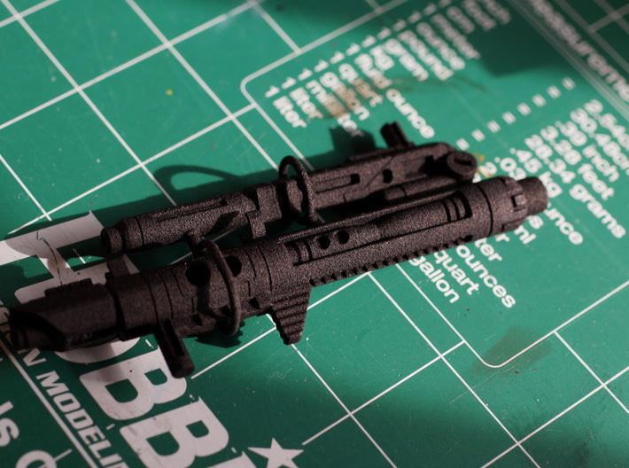 Terror Combiner's Blaster Set 3d printed 