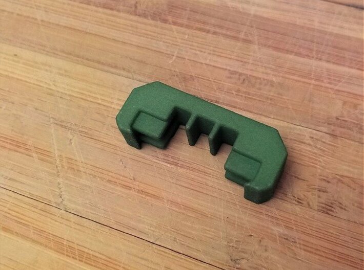 1 Slot Picatinny Wire Clip Rail Cover (10-Pack) 3d printed