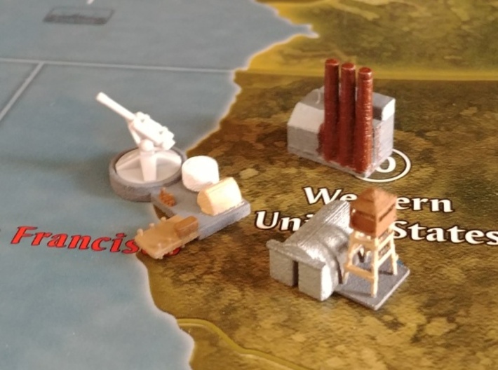 Axis &amp; Allies Naval Base Option 2 3d printed