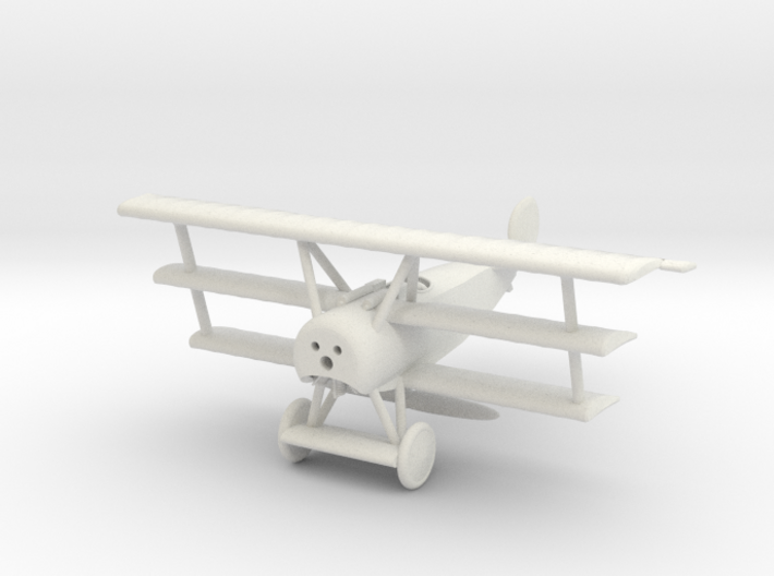 1/144 Fokker Dr.1 3d printed 
