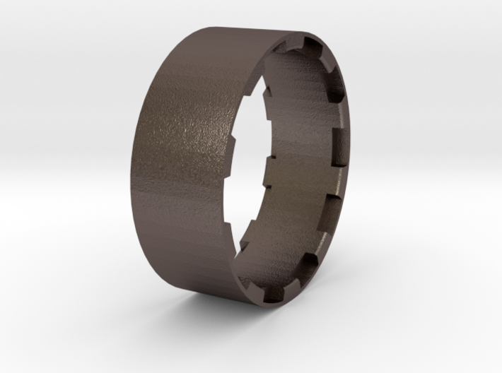 sawtooth beatlock wheels 2.0, part 3/3 ring 3d printed