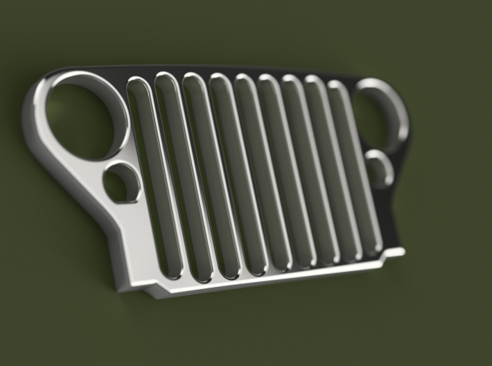 Willys MB / Ford GPW JEEP Grill 3d printed 