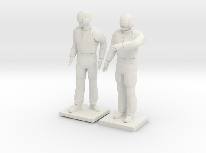 2 Ground Crew 3d printed