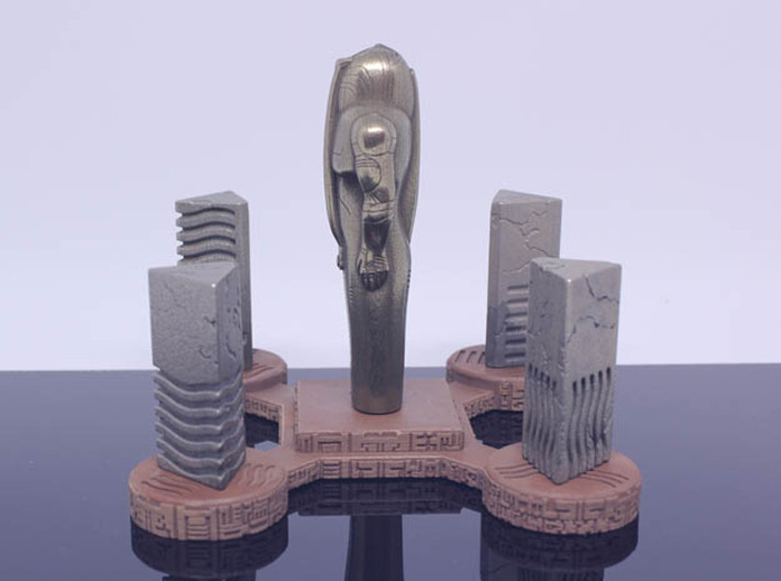 fifth element statue 3d printed 