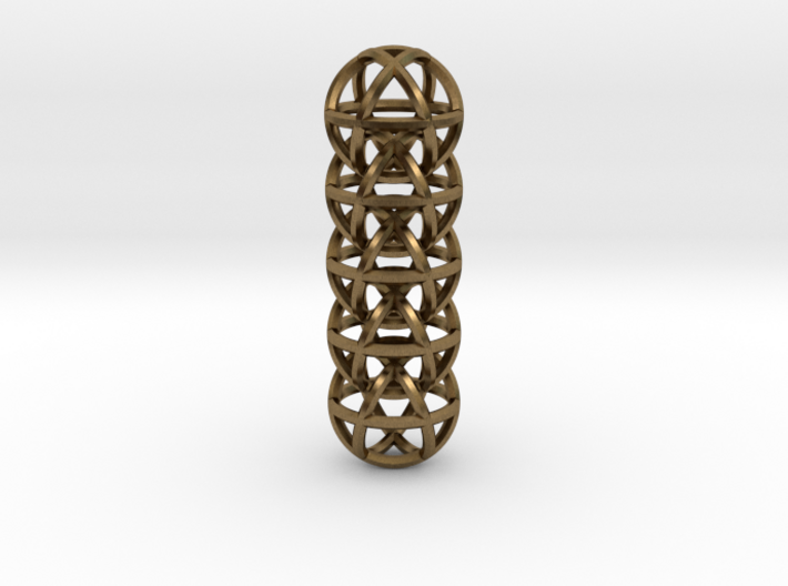Cuboctahedron Chain 3d printed