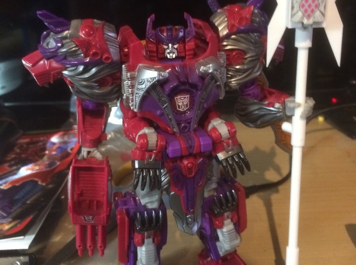 alpha trion staff 3d printed 