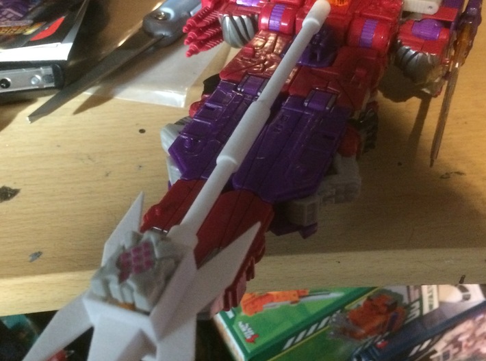 alpha trion staff 3d printed 