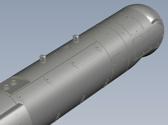 1/87 scale AN/AAQ-28 LITENING targeting pods x 3 3d printed 