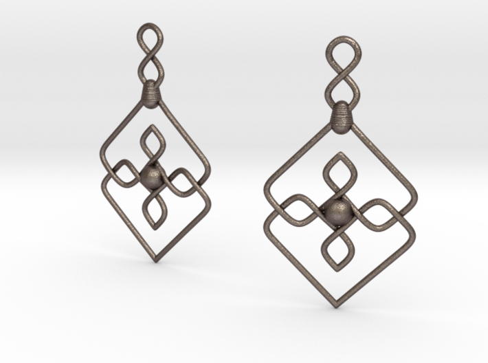 Ck Earrings S 3d printed