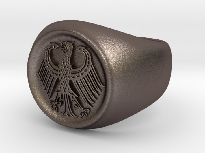 German Eagle Ring 3d printed 