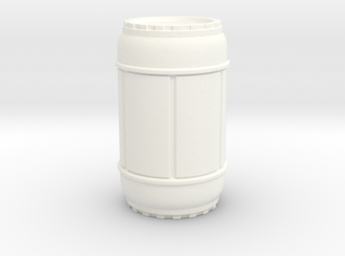 SciFi Barrel 50mm tall, 1/24 scale 3d printed