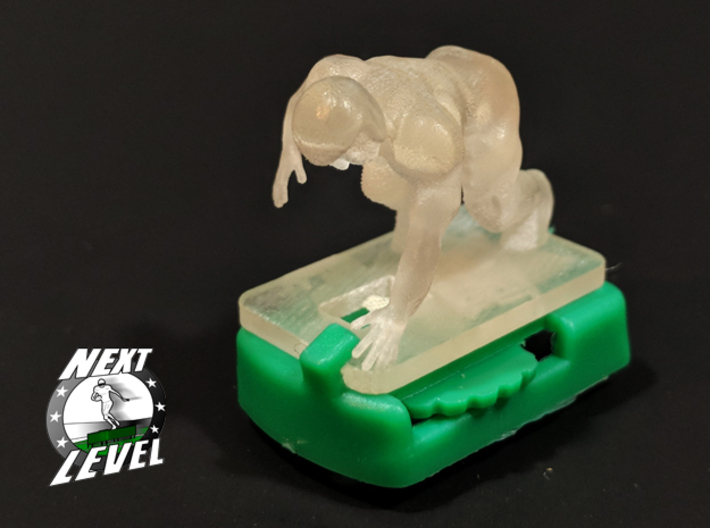 Right Defensive End (1.9g) 3d printed 