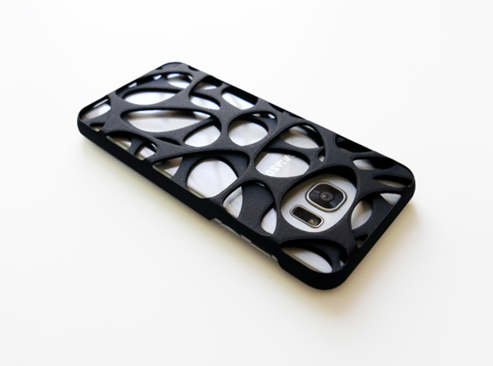 Samsung Galaxy S7 Edge Case_Voronoi 3d printed 