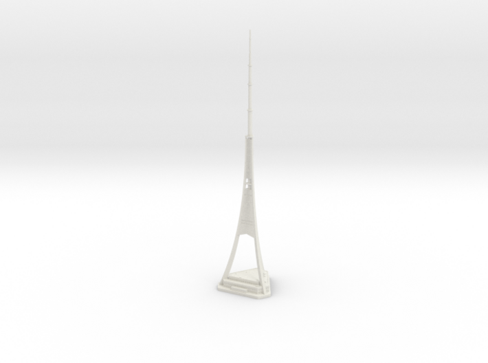 Riga Radio &amp; TV Tower (1:2000) 3d printed