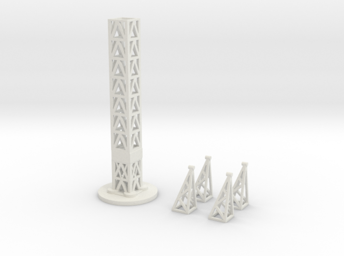 Power Line - Tower Kit 3d printed