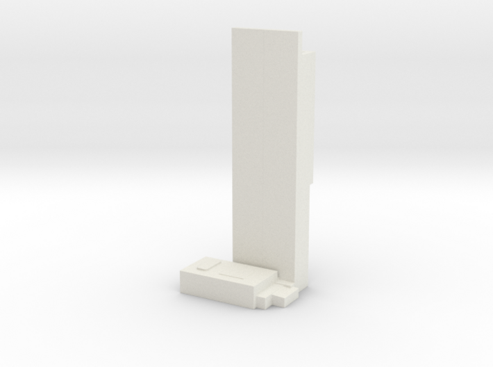 Beetham Tower - Manchaster (1:4000) 3d printed 