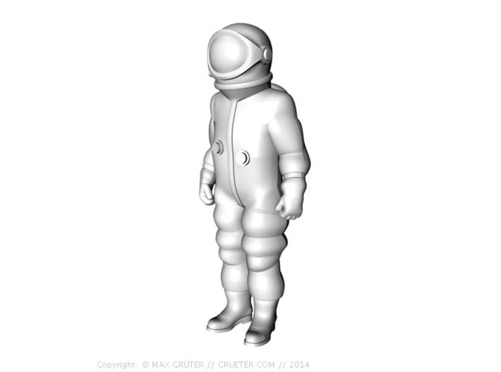 Generic Astronauts Set / 1:72 3d printed Standing position