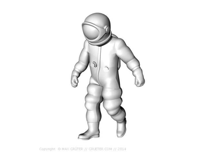 Generic Astronauts Set / 1:72 3d printed Walk position