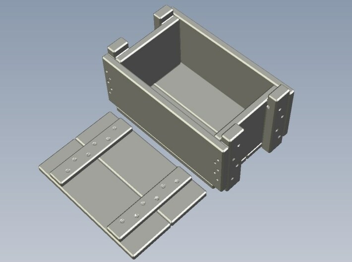 1/10 scale ammunition & grenade MilSpec crate x 1 3d printed 