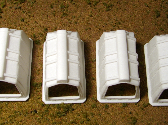 1/64th “S” Scale Calf Hutch set of Six 3d printed Picture of four is for reference only, this is for a set of 6.