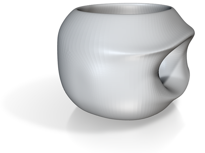 The Self-Inversion Mug 3d printed