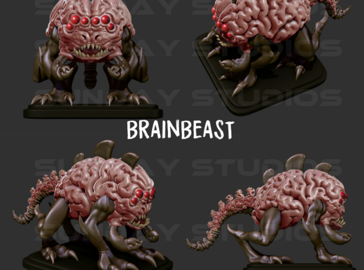 BrainBeast 3d printed 