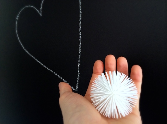 Acupuncture Stress Ball: Sea Urchin 3d printed 