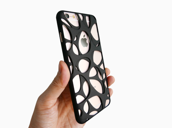 iPhone 6 plus / 6S plus Case_Voronoi 3d printed 