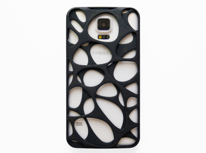 Samsung Galaxy S5 Case_Voronoi 3d printed