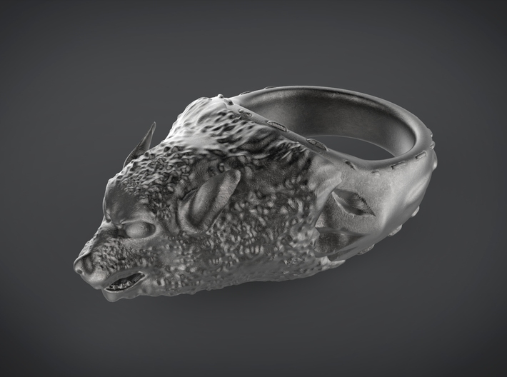 Warg ring 3d printed 