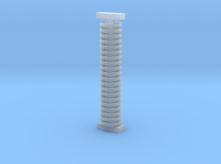 ø2.4mm 3/32&quot; Pipe Fittings Flange 20pc 3d printed