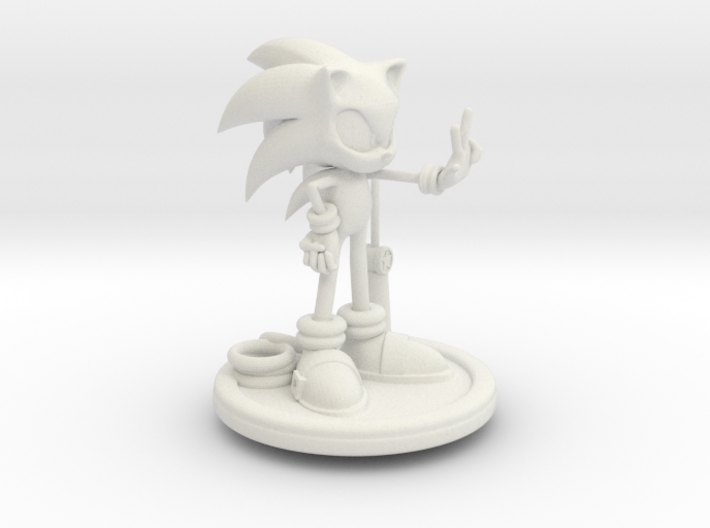 Sonic 3d printed