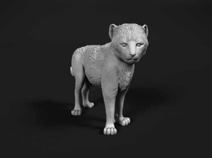 Cheetah 1:48 Standing Cub 3d printed 