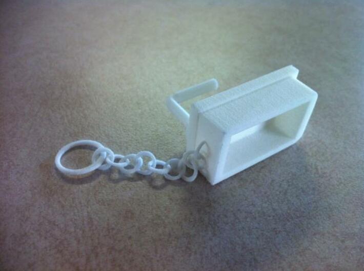 Geiger Counter Key-chain 3d printed 