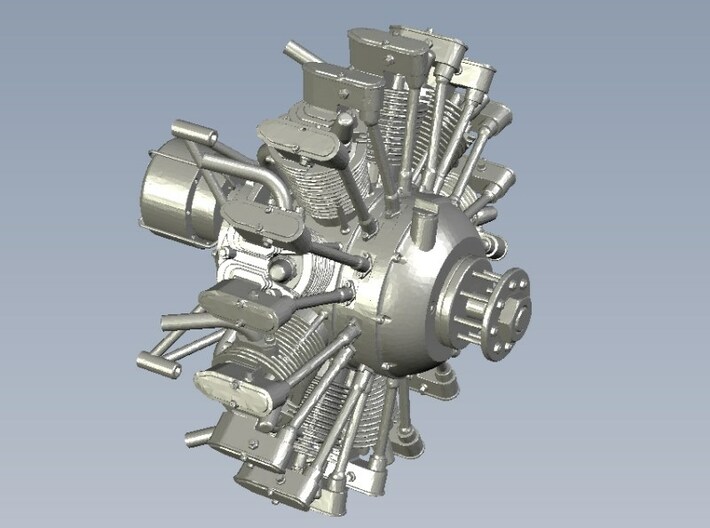 1/16 scale Wright J-5 Whirlwind R-790 engine x 1 3d printed 