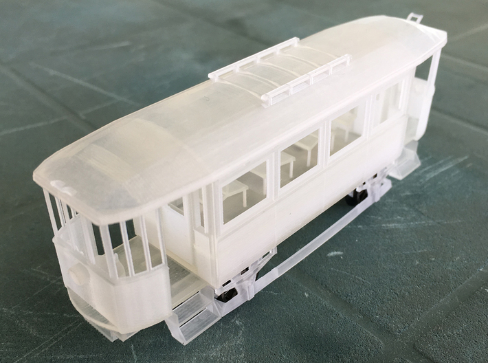 POHEV CMg 1610 (front / back), 1:87 3d printed Photo of assembled product