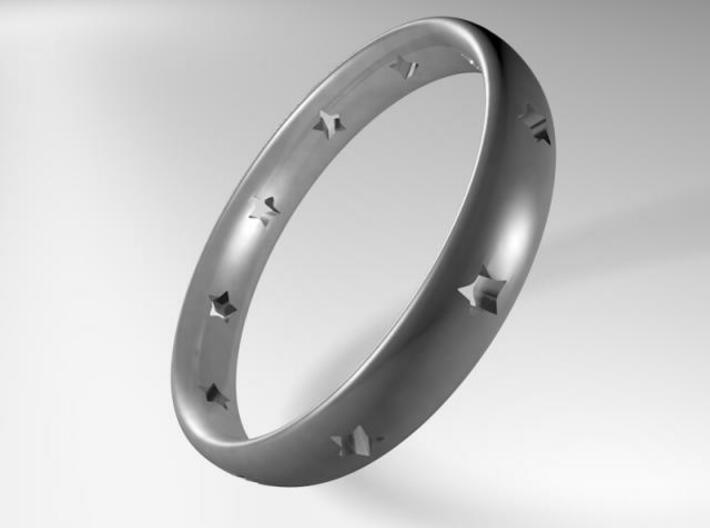 Starlet Ring 3d printed
