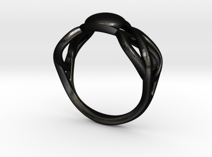 knot ring 3d printed