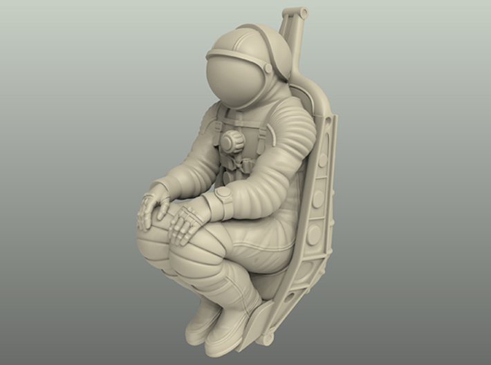 Soyuz Cosmonaut With Seat 1:24 / 1:48 3d printed 