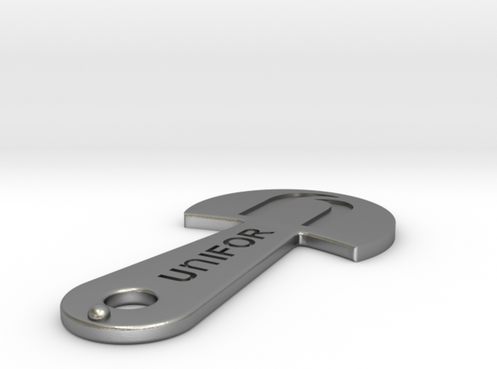 Cart Key - UNIFOR - Recessed Letters 3d printed