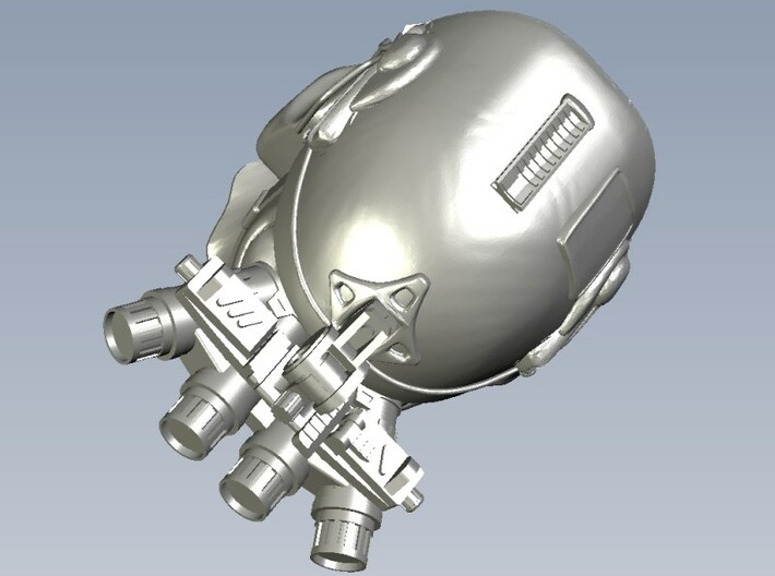 1/50 scale SOCOM operator D helmet & heads x 10 3d printed 