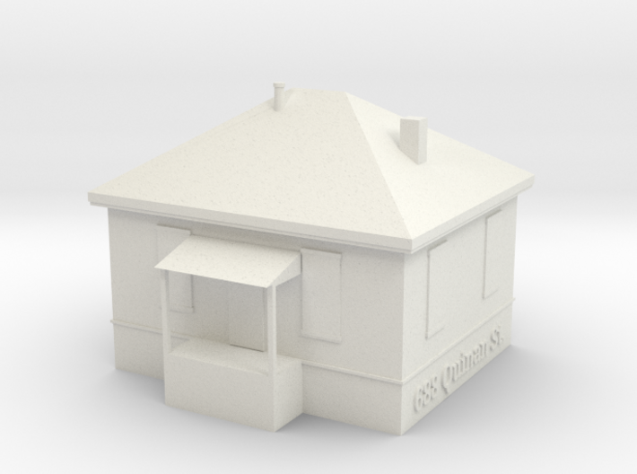 Quinan St House 3d printed