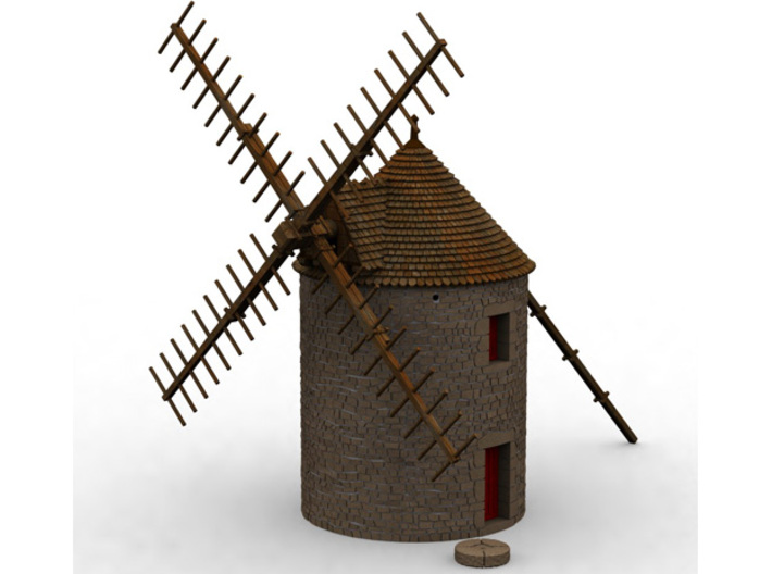 HOmill01 - Windmill 3d printed 