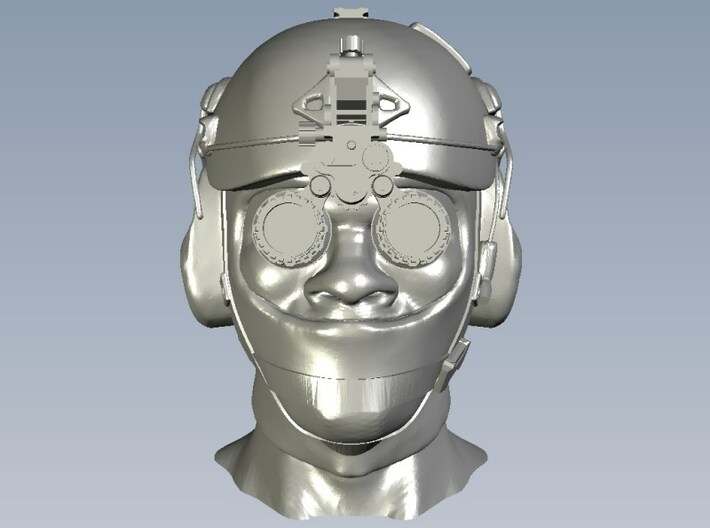 1/50 scale SOCOM operator F helmet &amp; heads x 5 3d printed