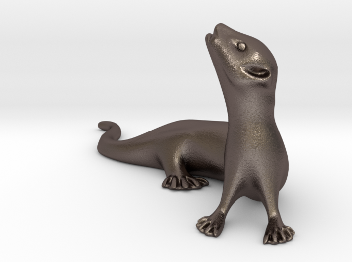 the nosy otter 3d printed