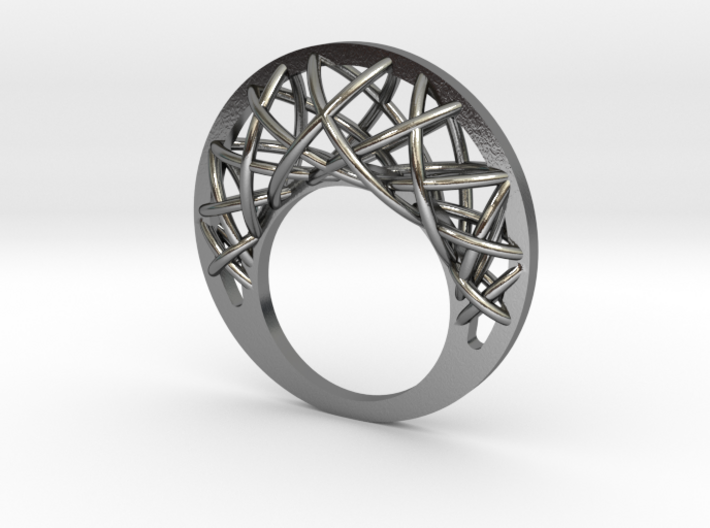 Medusa Ring 3d printed